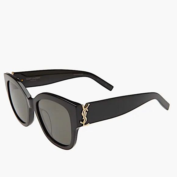 56mm Cat Eye Sunglasses Saint Laurent main image 11